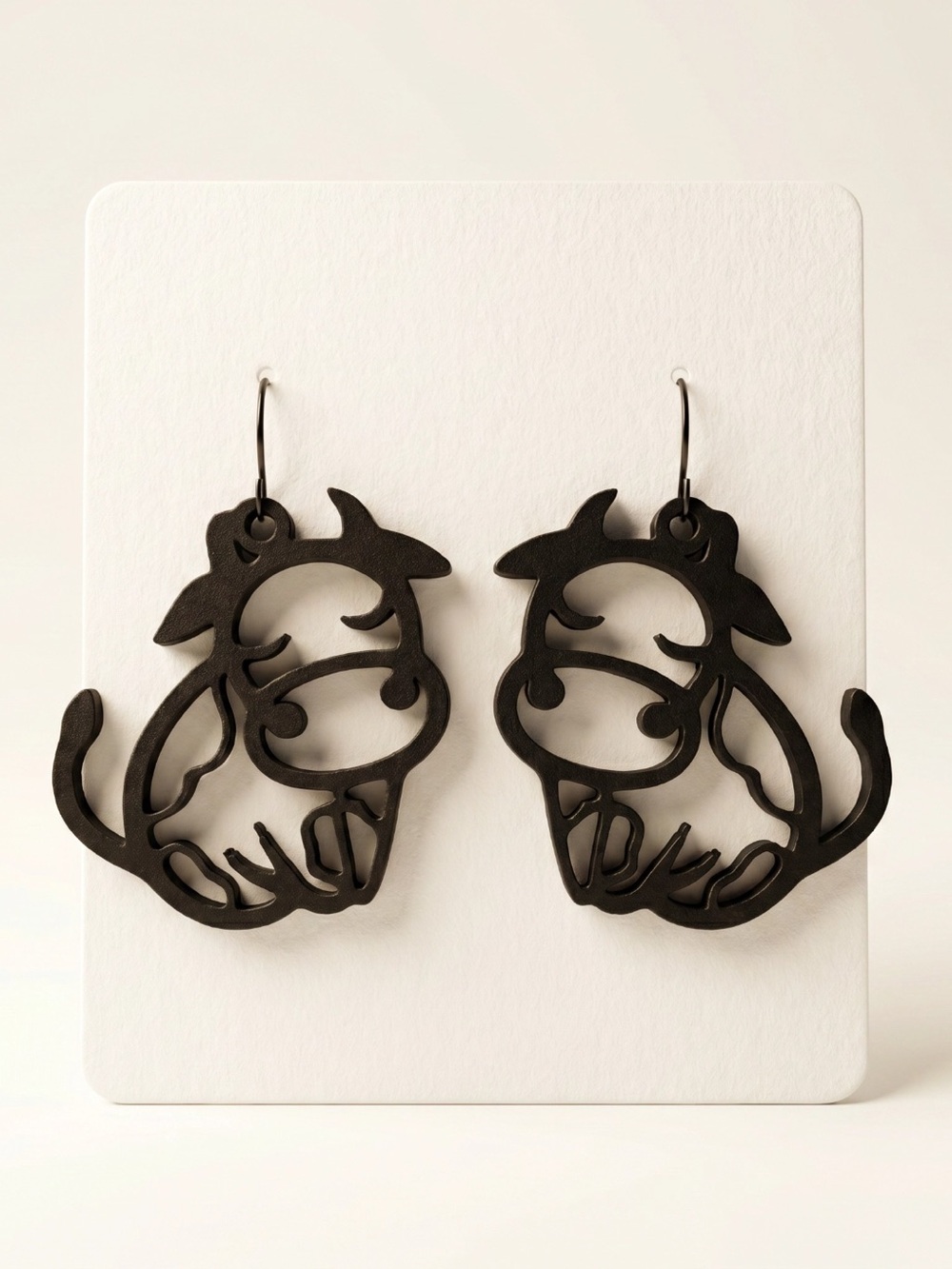 Cute Cow Earrings